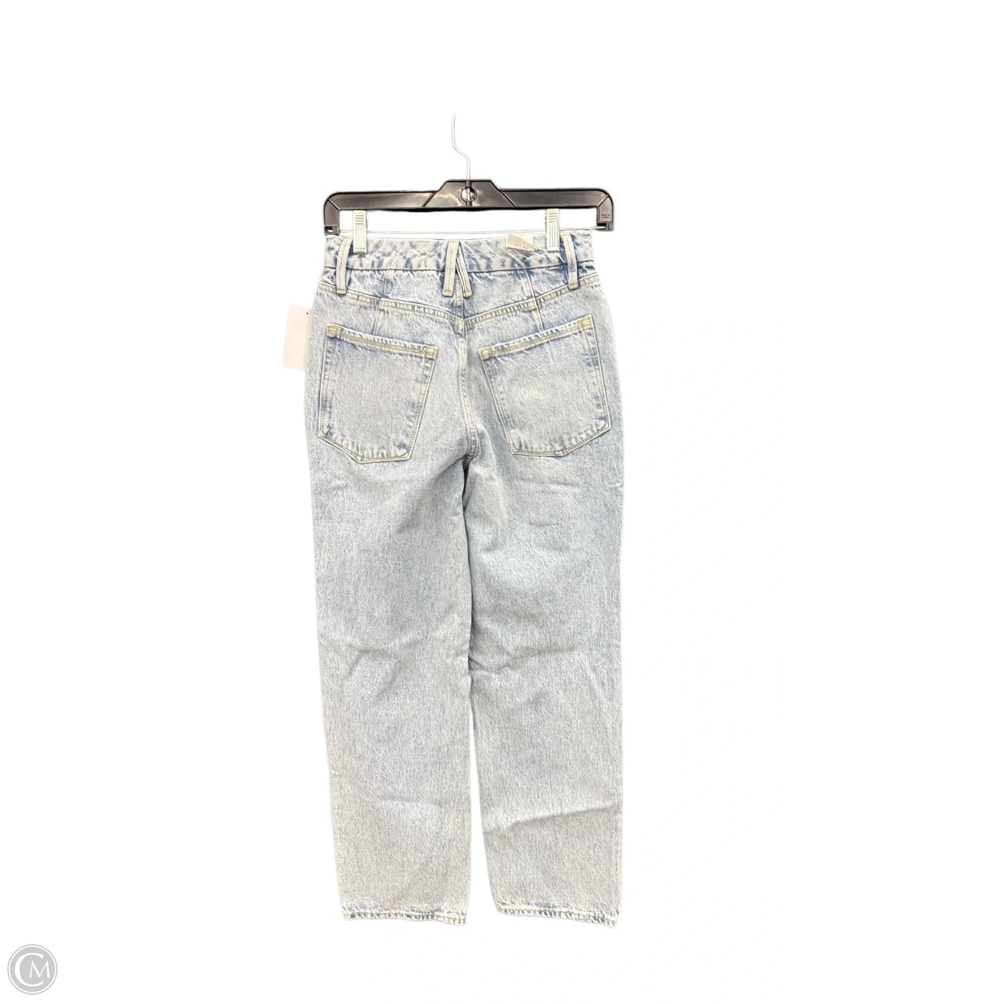 Jeans Straight By Good American In Blue Denim, Size: 0