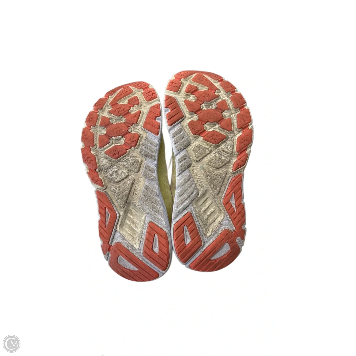 Shoes Athletic By Hoka In Yellow, Size: 8