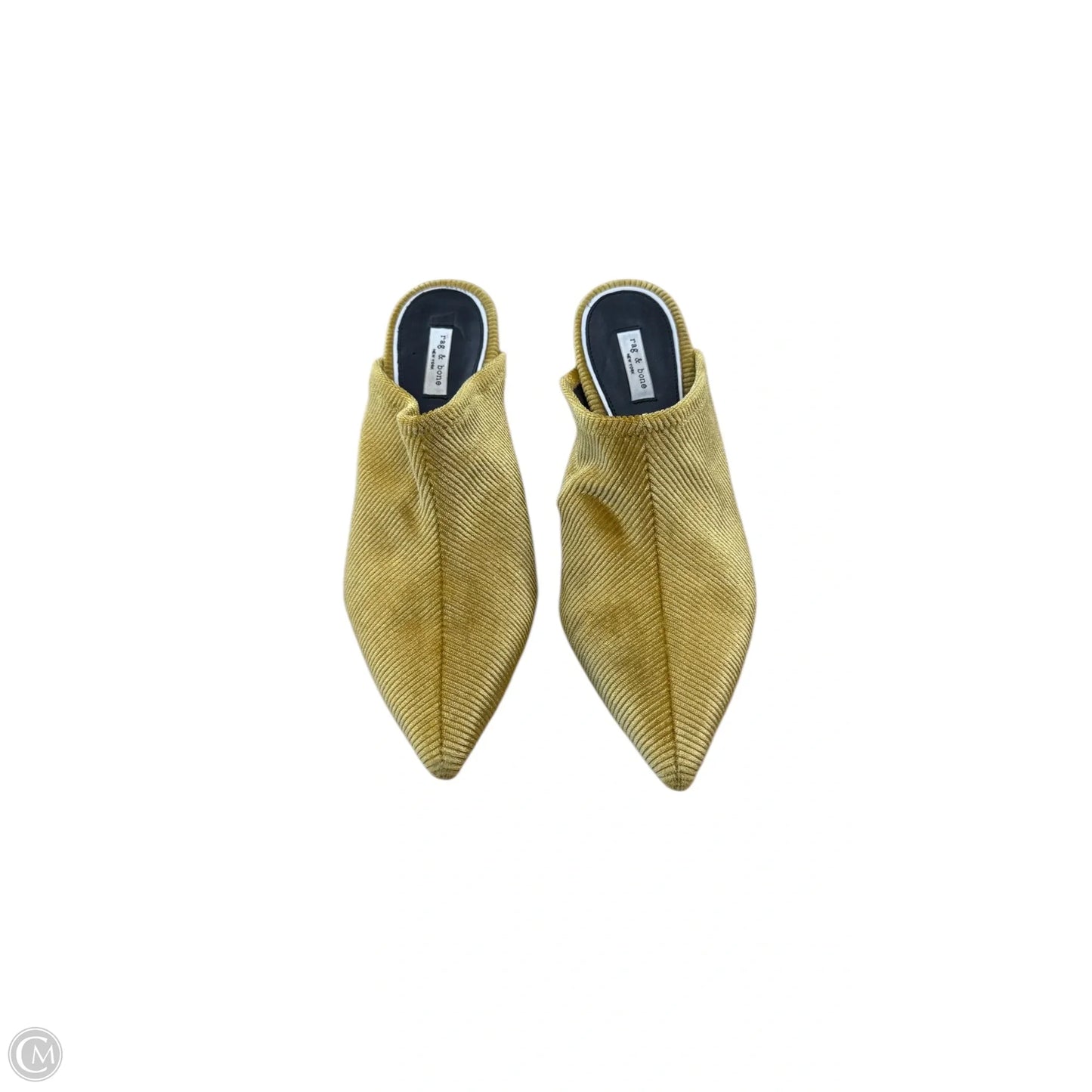 Shoes Heels Kitten By Rag And Bone In Gold, Size: 7