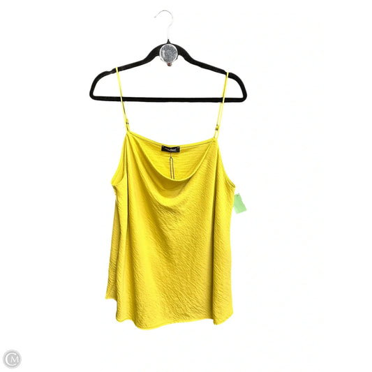 Tank Top By Clothes Mentor In Chartreuse, Size: Xl
