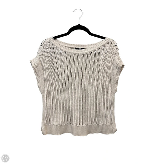 Top Sleeveless Designer By Frye In Cream, Size: S