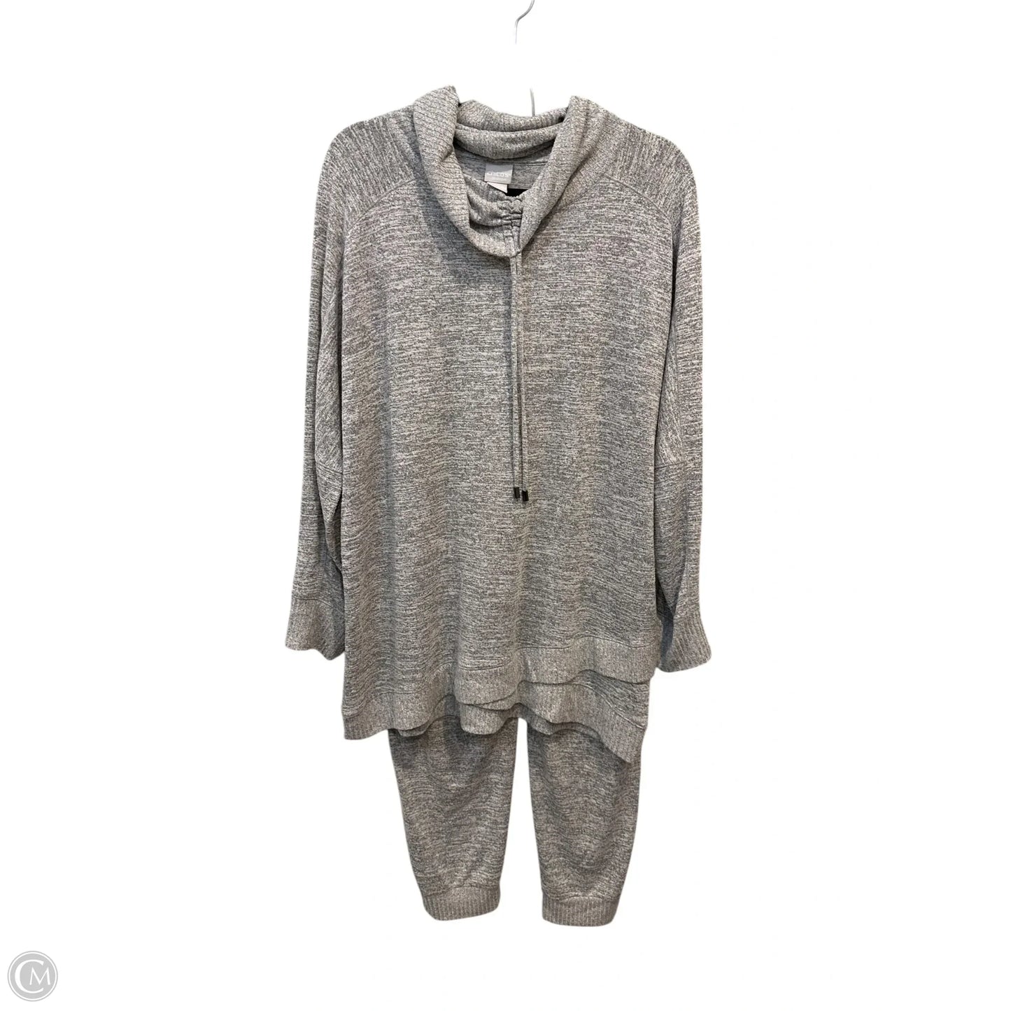 Pants Set 2pc By Zenergy By Chicos In Grey, Size: L