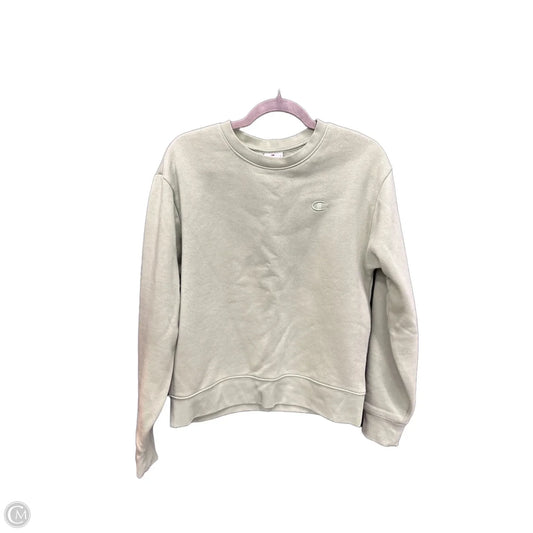 Sweatshirt Crewneck By Champion In Green, Size: S