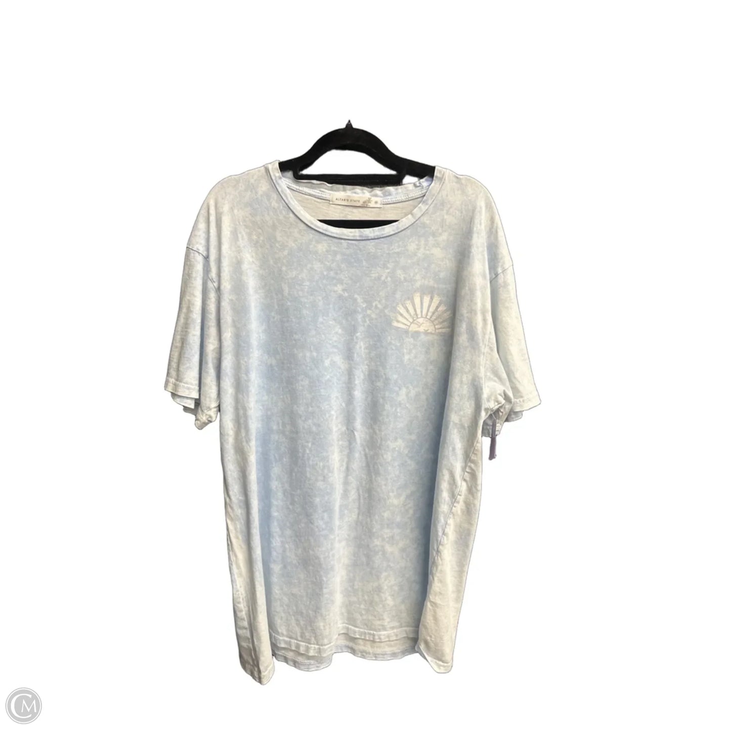 Top Short Sleeve Basic By Altard State In Blue, Size: M