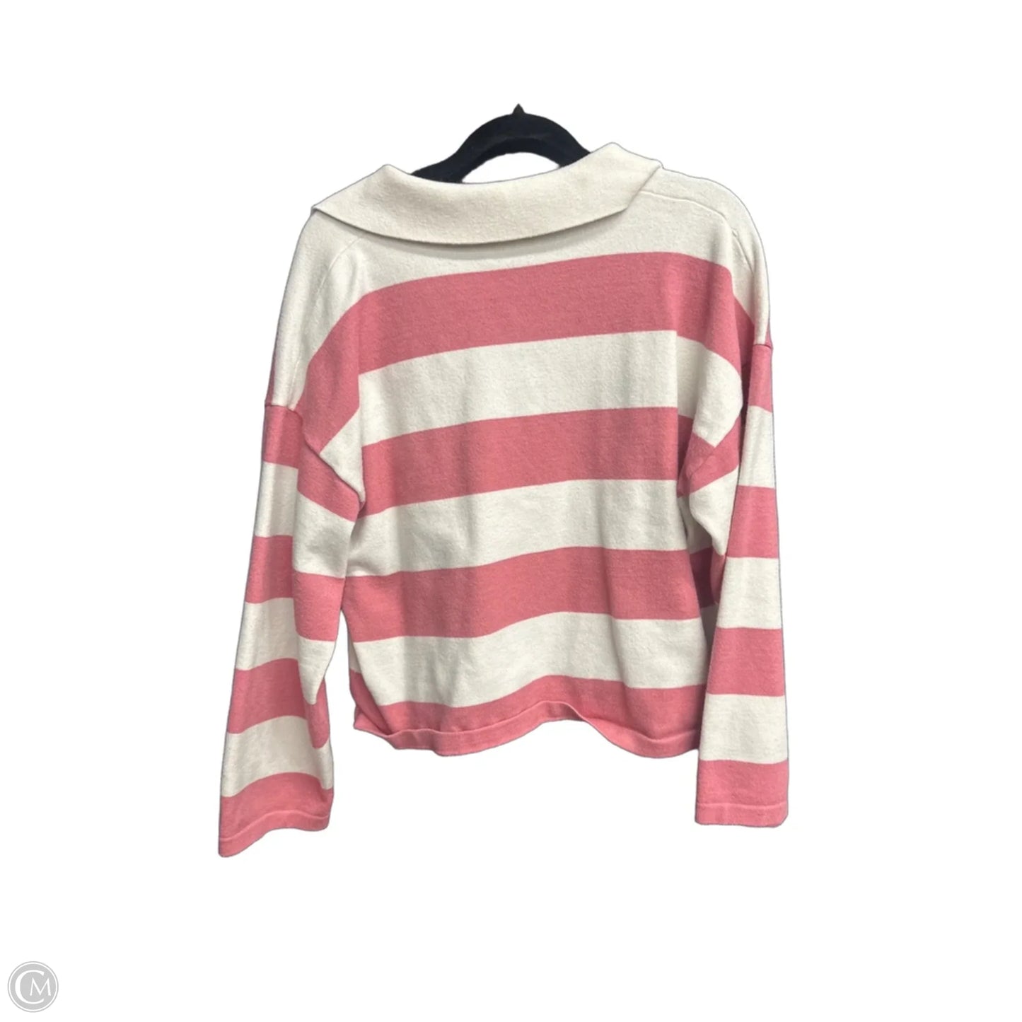 Top Long Sleeve By Le Lis In Striped Pattern, Size: Xs