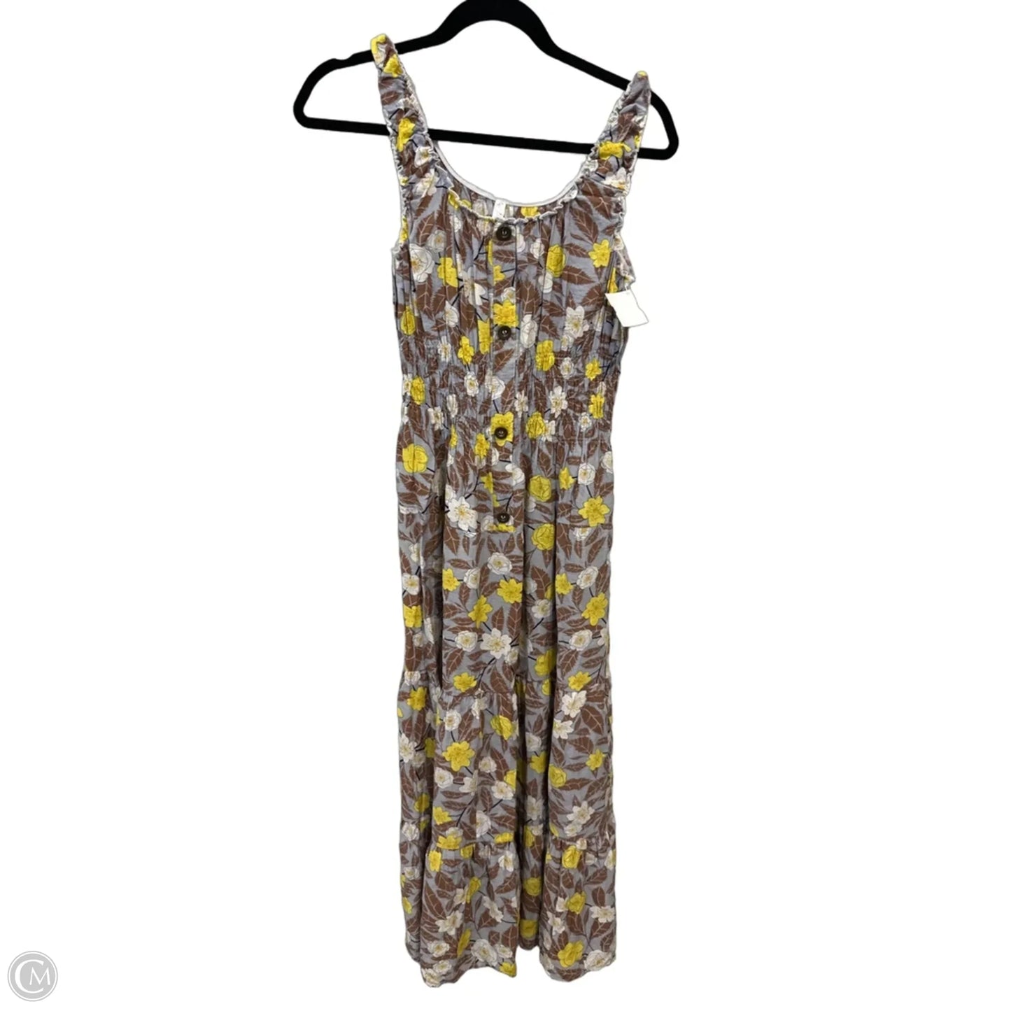 Dress Casual Maxi By Clothes Mentor In Floral Print, Size: M