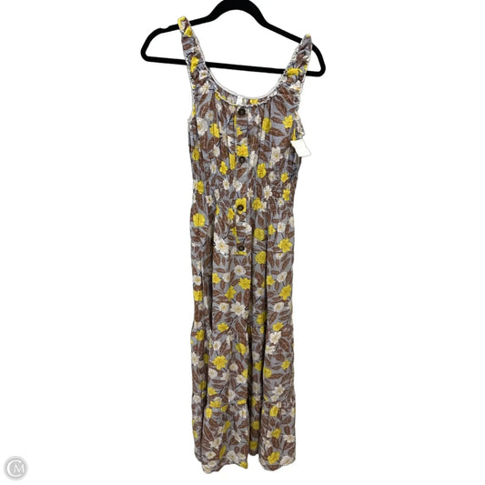 Dress Casual Maxi By Clothes Mentor In Floral Print, Size: M