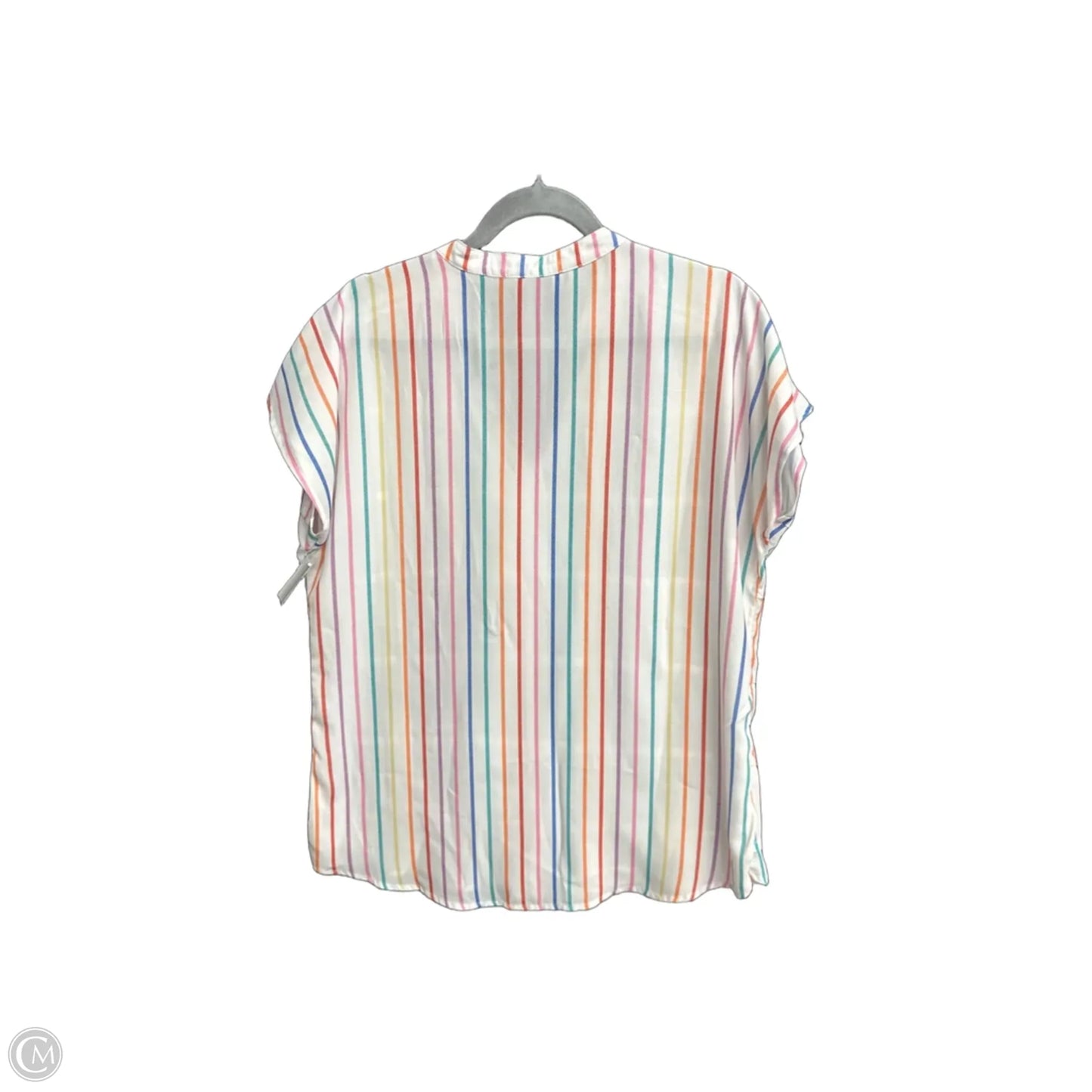 Top Sleeveless By Clothes Mentor In Striped Pattern, Size: M