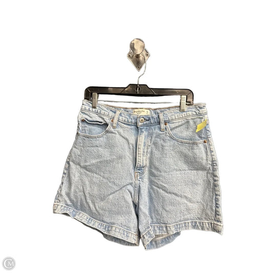 Shorts By Abercrombie And Fitch In Blue Denim, Size: 12