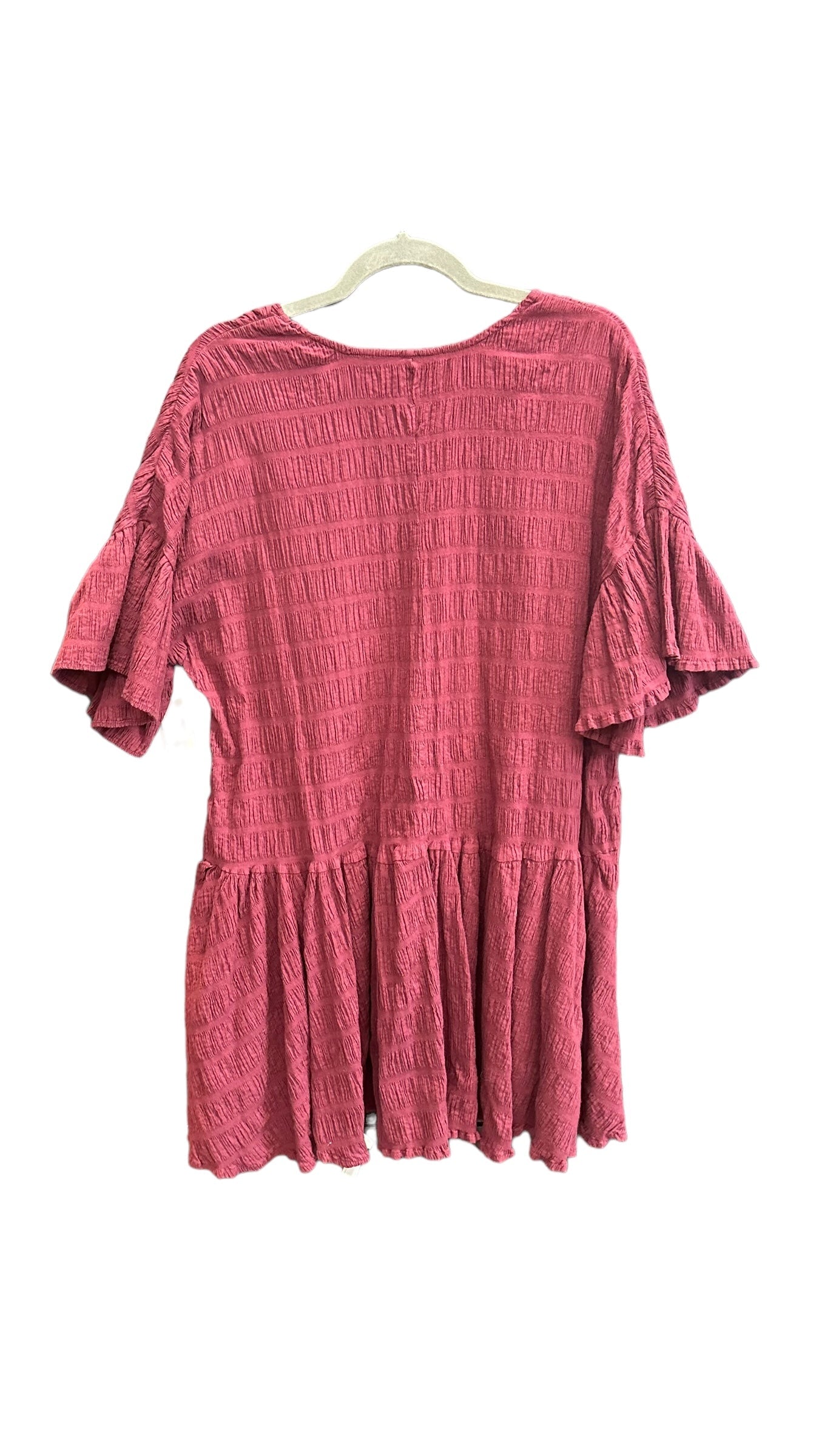 Red Dress Casual Short Free People, Size Xs