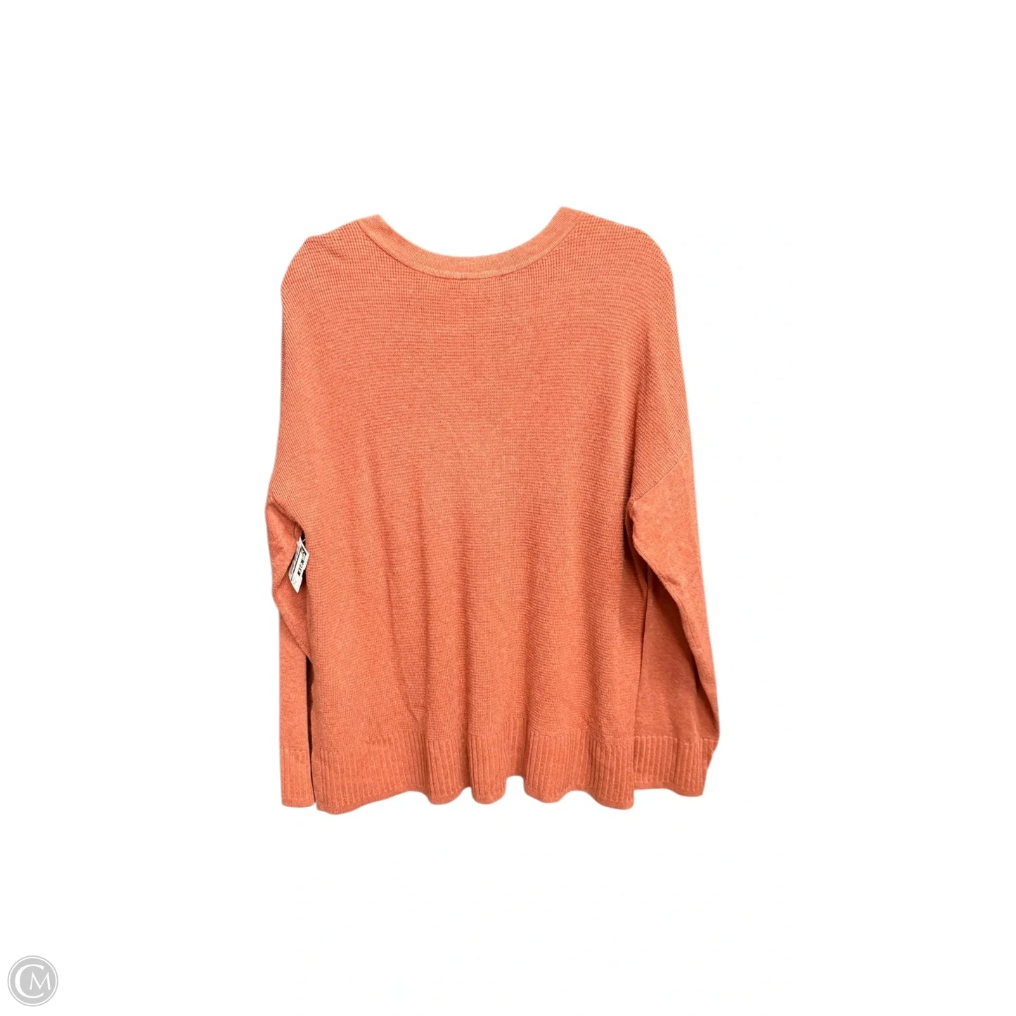 Top Long Sleeve By Tribal In Orange, Size: Xl