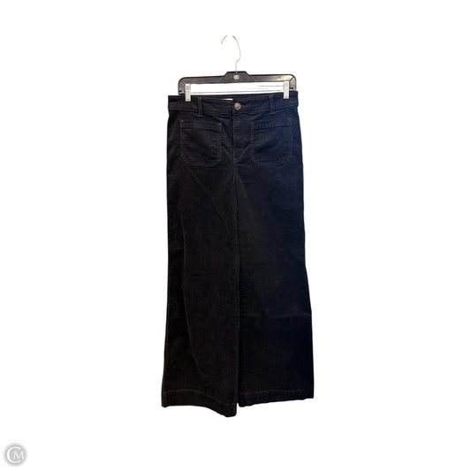 Pants Corduroy By Loft In Black, Size: 4