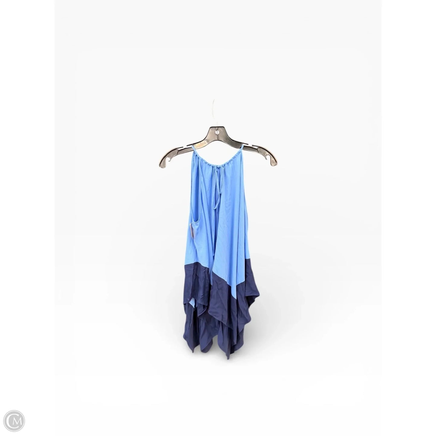 Tunic Designer By Halston In Blue, Size: M