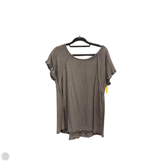 Top Short Sleeve By Umgee In Black, Size: S