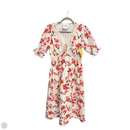 Dress Casual Maxi By Sam Edelman In Floral Print, Size: S