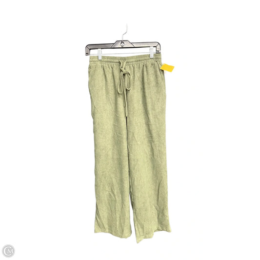 Pants Corduroy By Entro In Green, Size: S