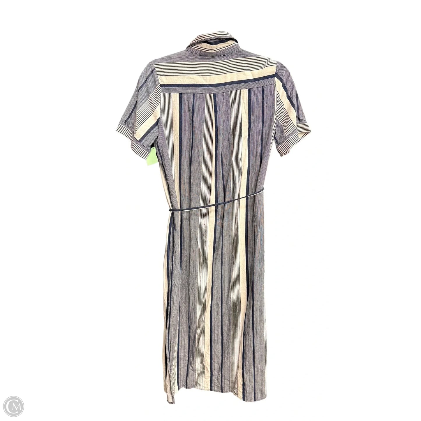 Dress Casual Midi By C Wonder In Striped Pattern, Size: Xs