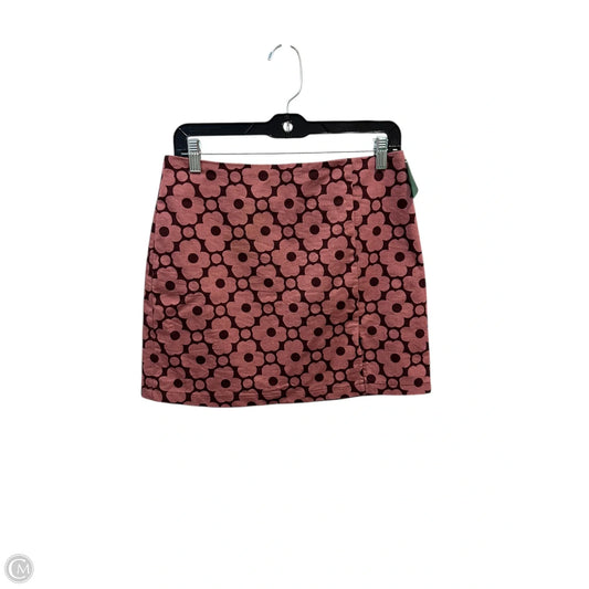 Skirt Mini & Short By Urban Outfitters In Floral Print, Size: M