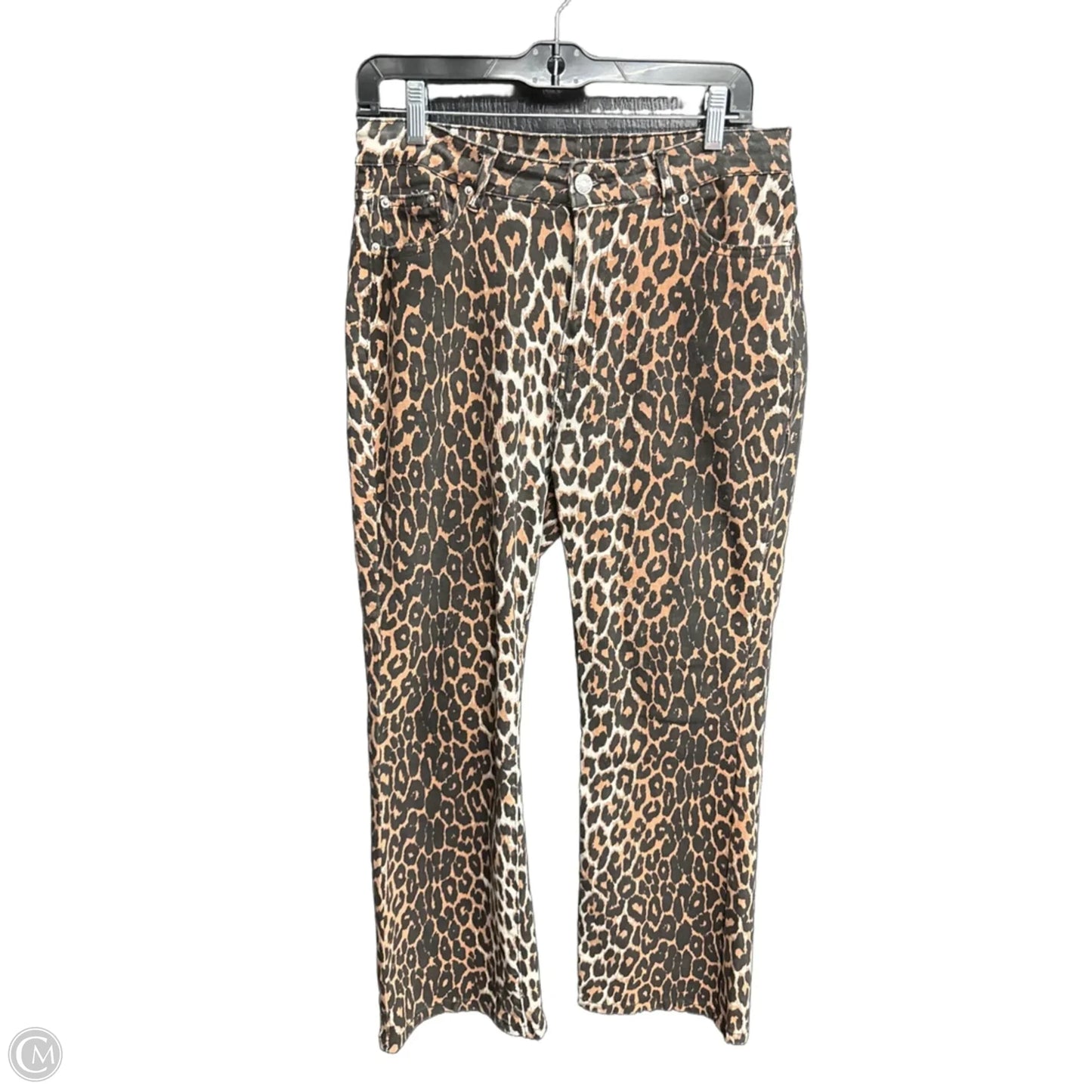 Jeans Boot Cut By Clothes Mentor In Leopard Print, Size: 8