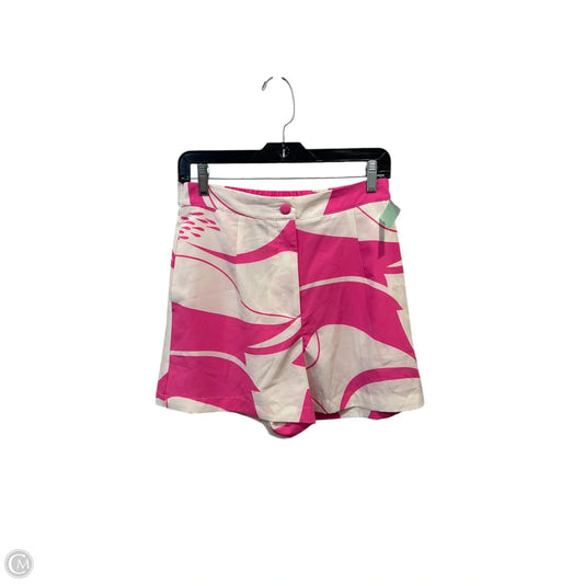 Shorts By Milk & Honey In Pink & White, Size: 8