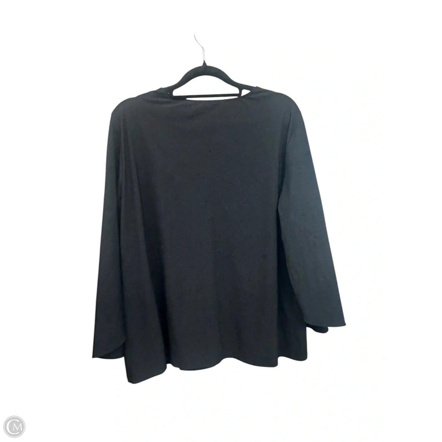 Top 3/4 Sleeve By Jude Connally In Black, Size: M