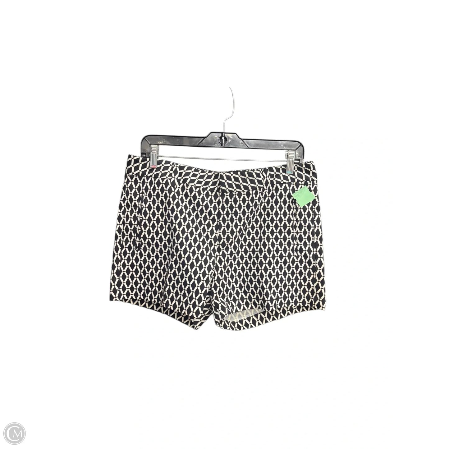 Shorts By Stylus In Black & White, Size: 8