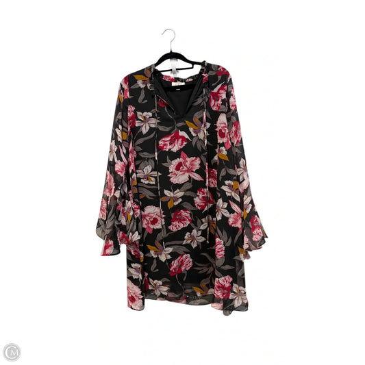 Tunic 3/4 Sleeve By Umgee In Floral Print, Size: M