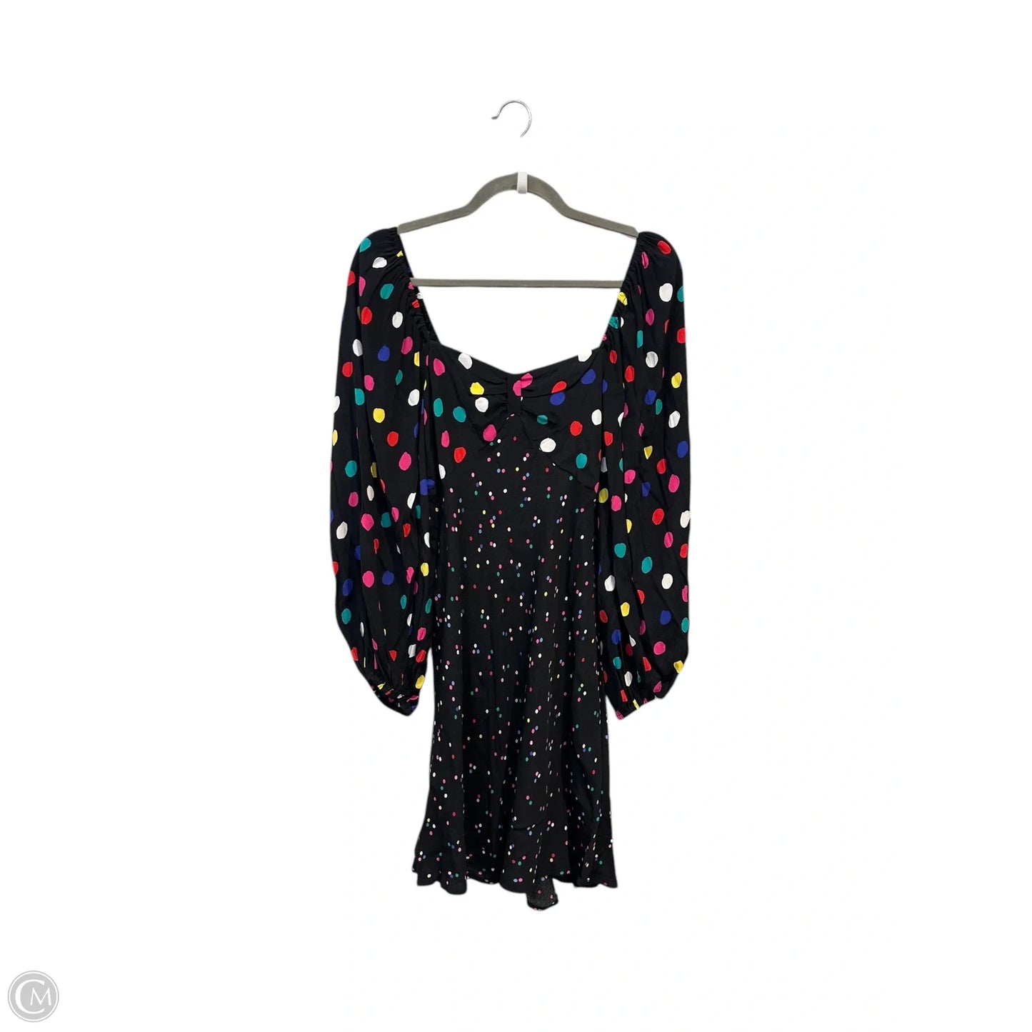 Dress Casual Short By Rixo In Polkadot Pattern, Size: 6
