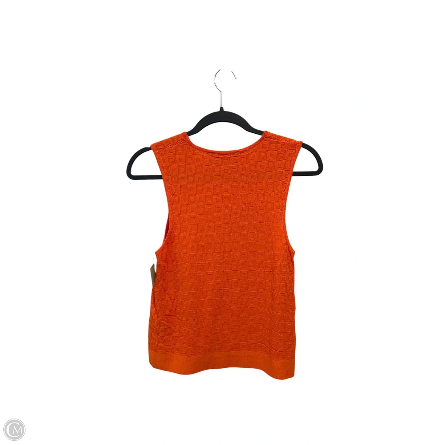 Top Sleeveless By Zara In Orange, Size: L