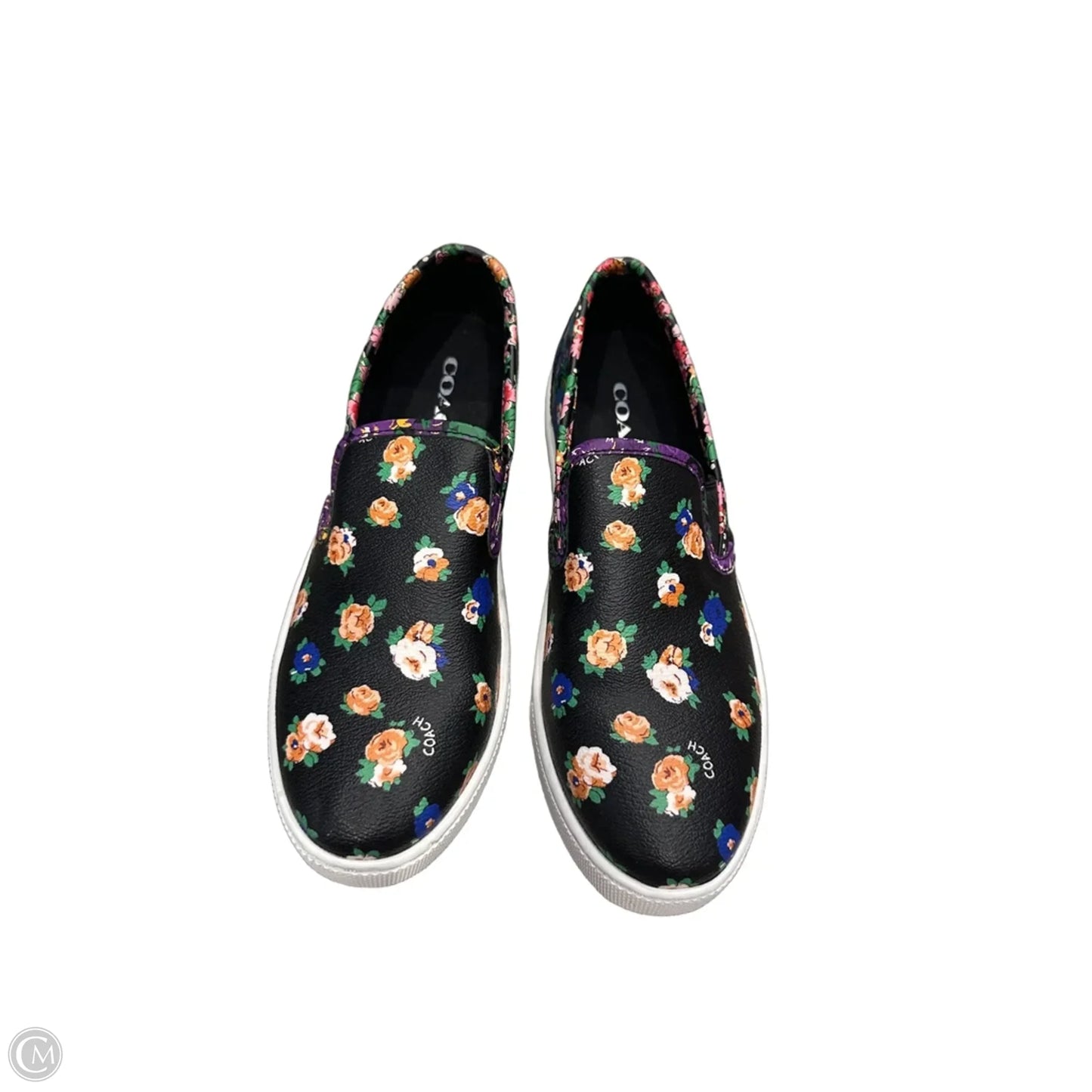 Shoes Designer By Coach In Floral Print, Size: 7.5