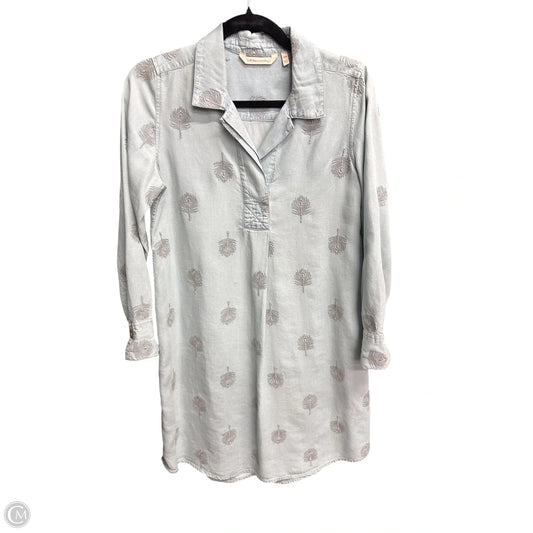 Dress Casual Short By Soft Surroundings In Blue Denim, Size: Xsp