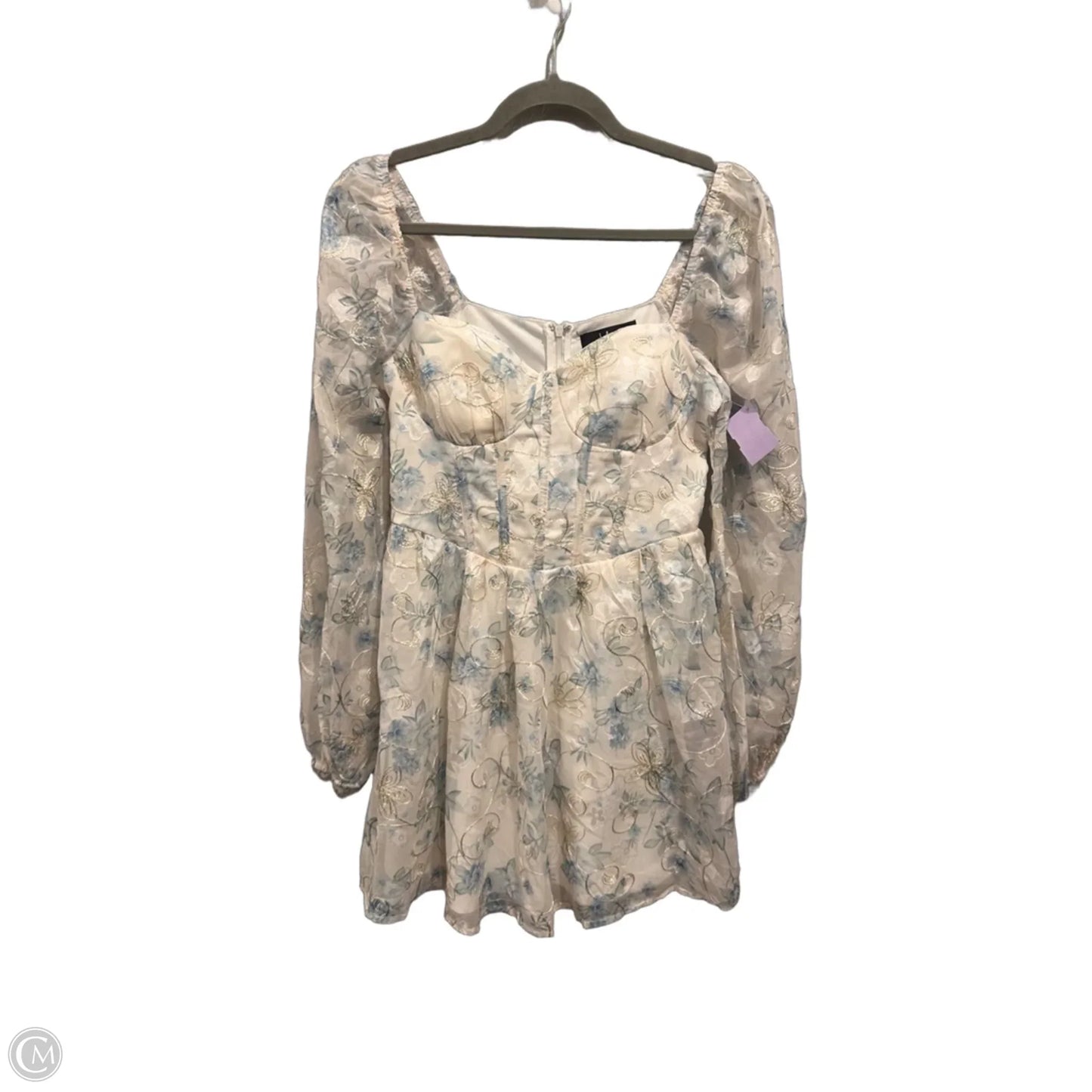 Dress Party Short By Lulus In Floral Print, Size: S
