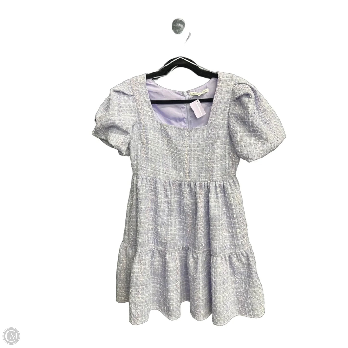 Dress Work By English Factory In Purple, Size: M