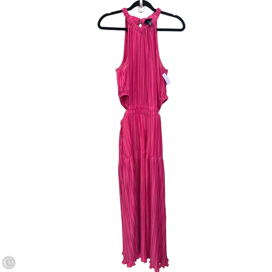 Dress Casual Maxi By Scoop In Pink, Size: L