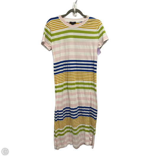 Dress Casual Maxi By J. Crew In Striped Pattern, Size: S
