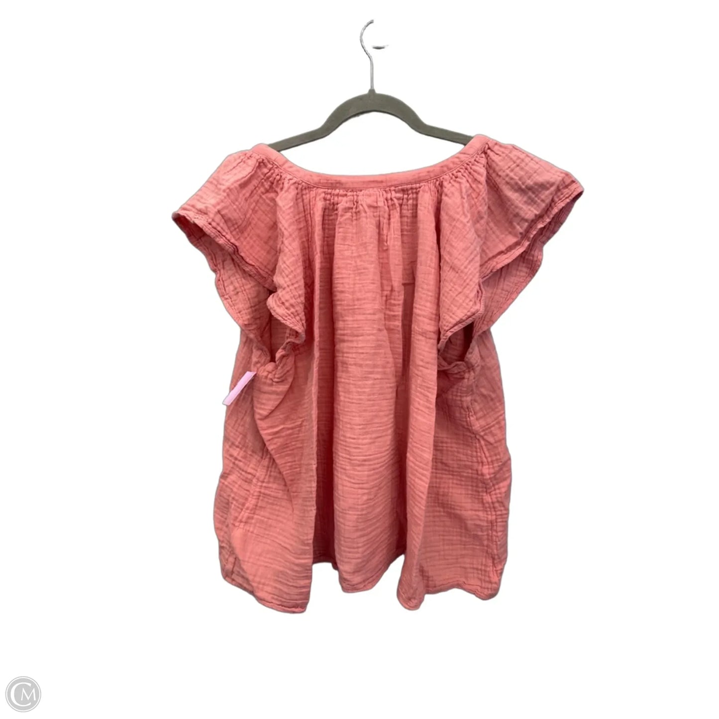 Top Sleeveless By Old Navy In Peach, Size: 2x