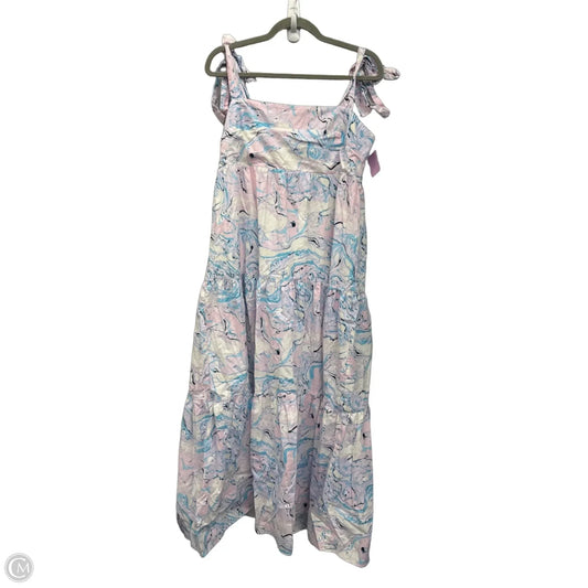 Dress Casual Maxi By Buddy Love In Tie Dye Print, Size: L