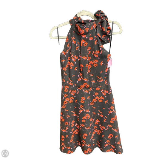 Dress Casual Short By Black Halo In Floral Print, Size: Xs