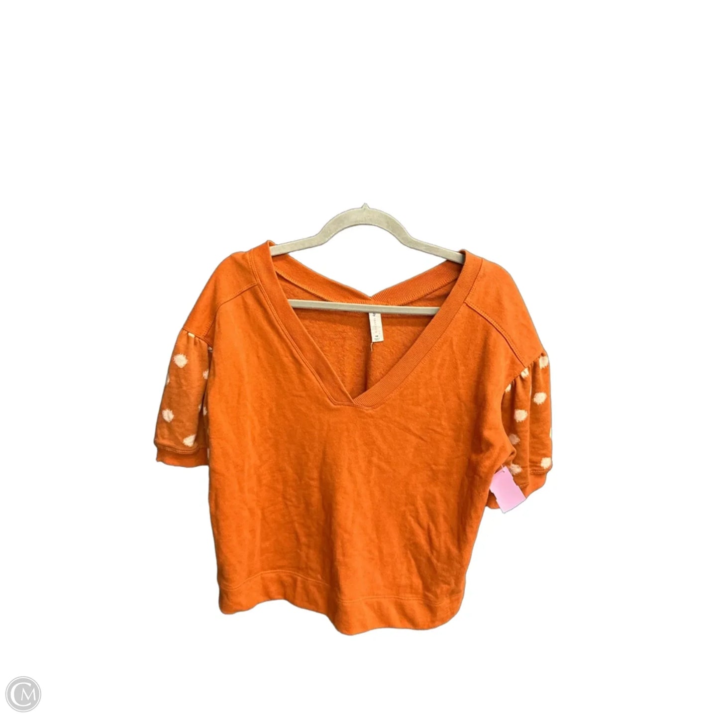 Top Short Sleeve By Daily Practice By Anthropologie In Orange, Size: Xs