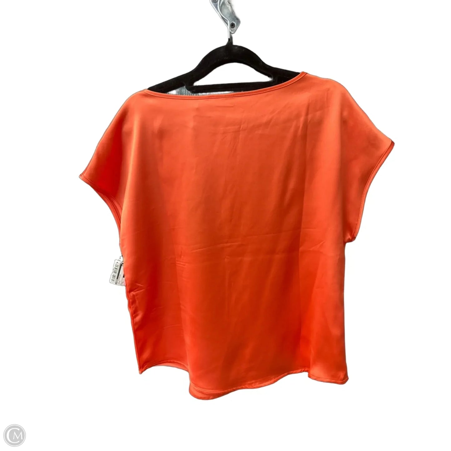 Top Sleeveless By Tahari In Orange, Size: S