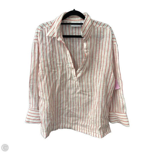 Top Long Sleeve By Clothes Mentor In Striped Pattern, Size: M
