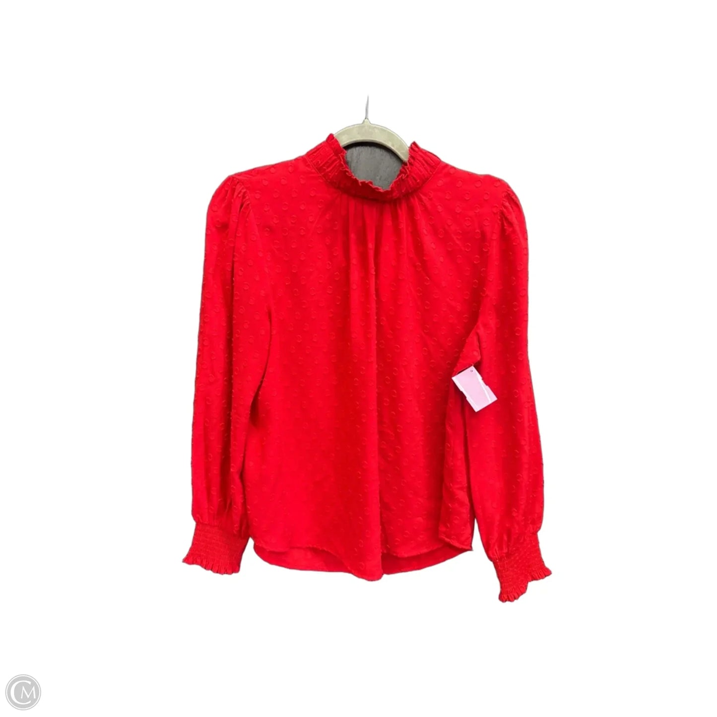 Top Long Sleeve By Loft In Red, Size: Mp