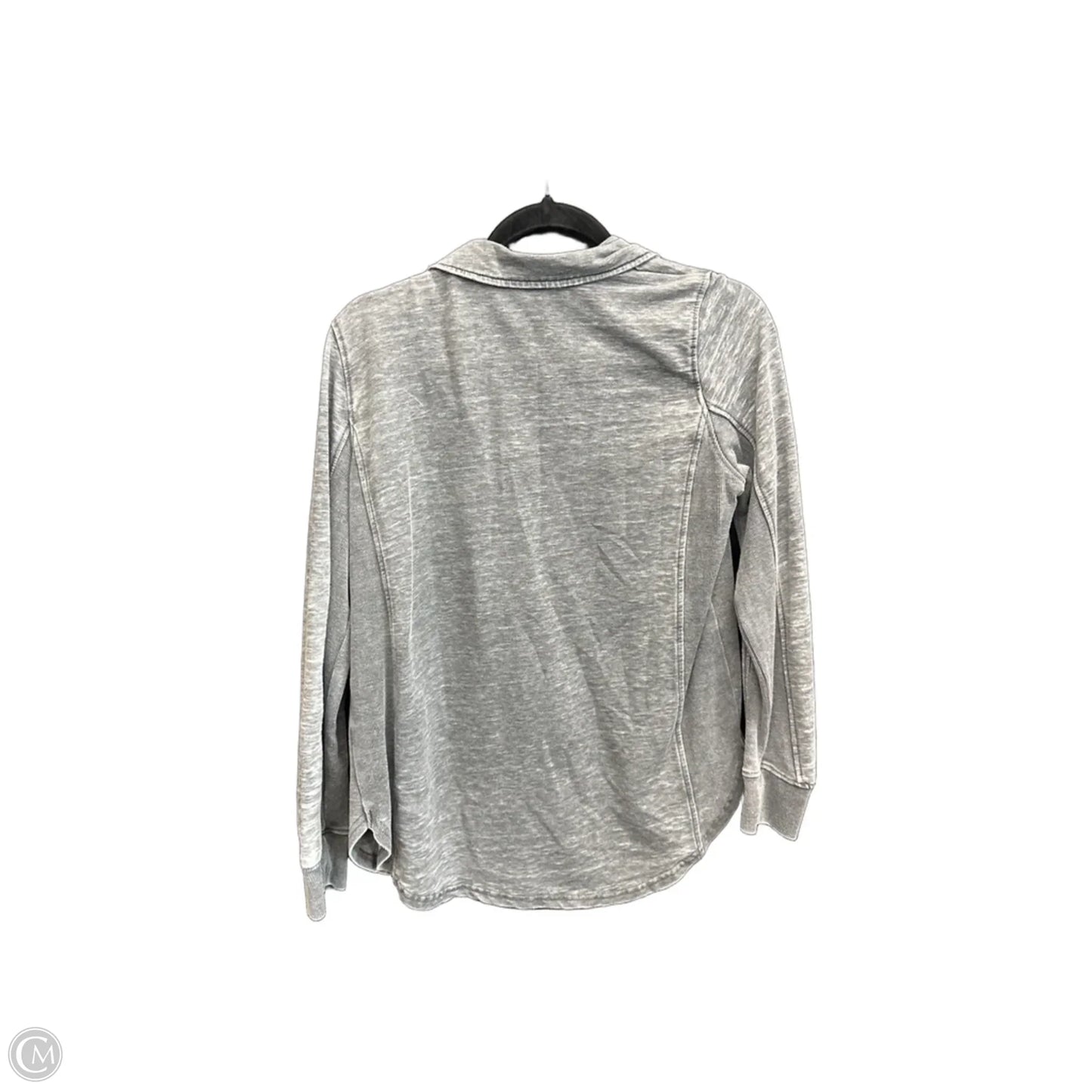 Top Long Sleeve By Jane And Delancey In Grey, Size: M