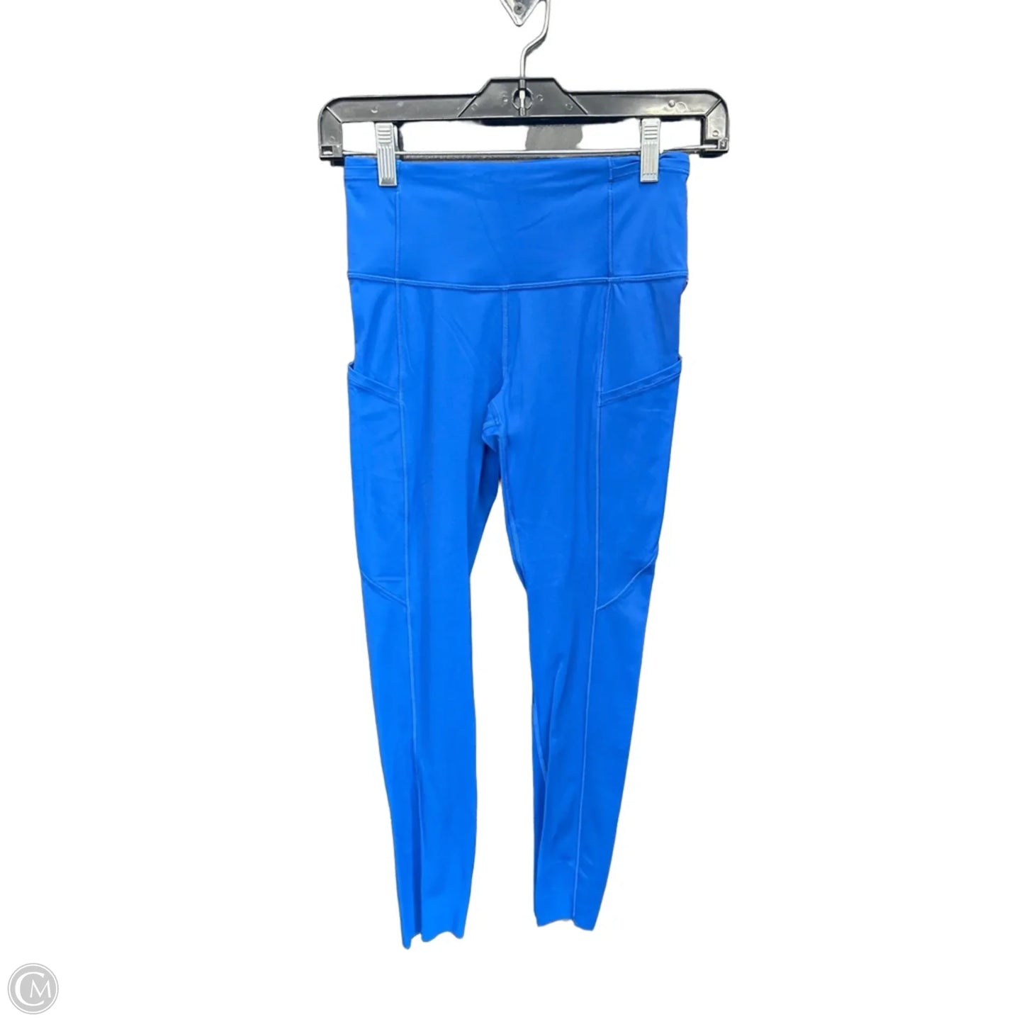 Athletic Leggings By Lululemon In Blue, Size: Xs