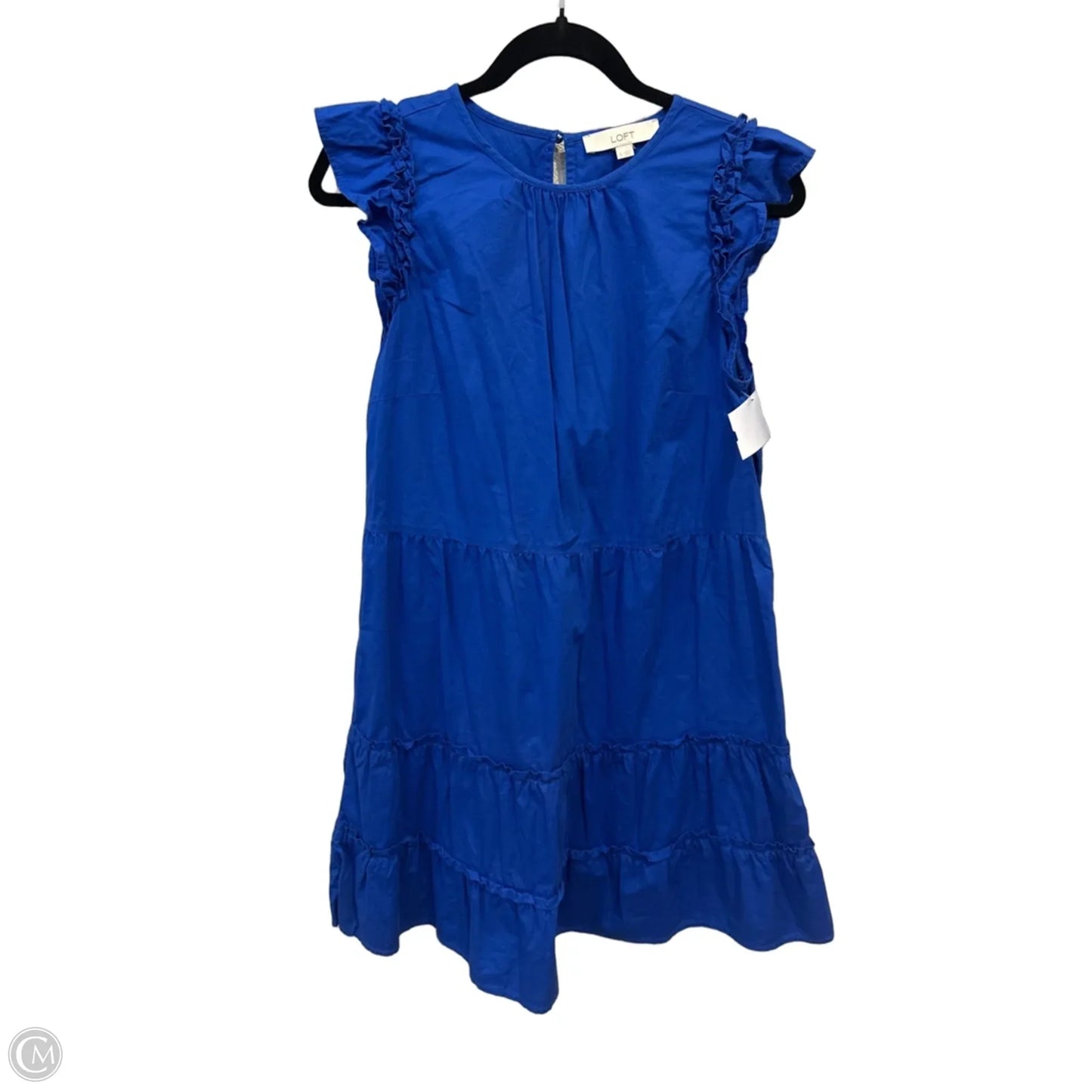 Dress Casual Short By Loft In Blue, Size: S