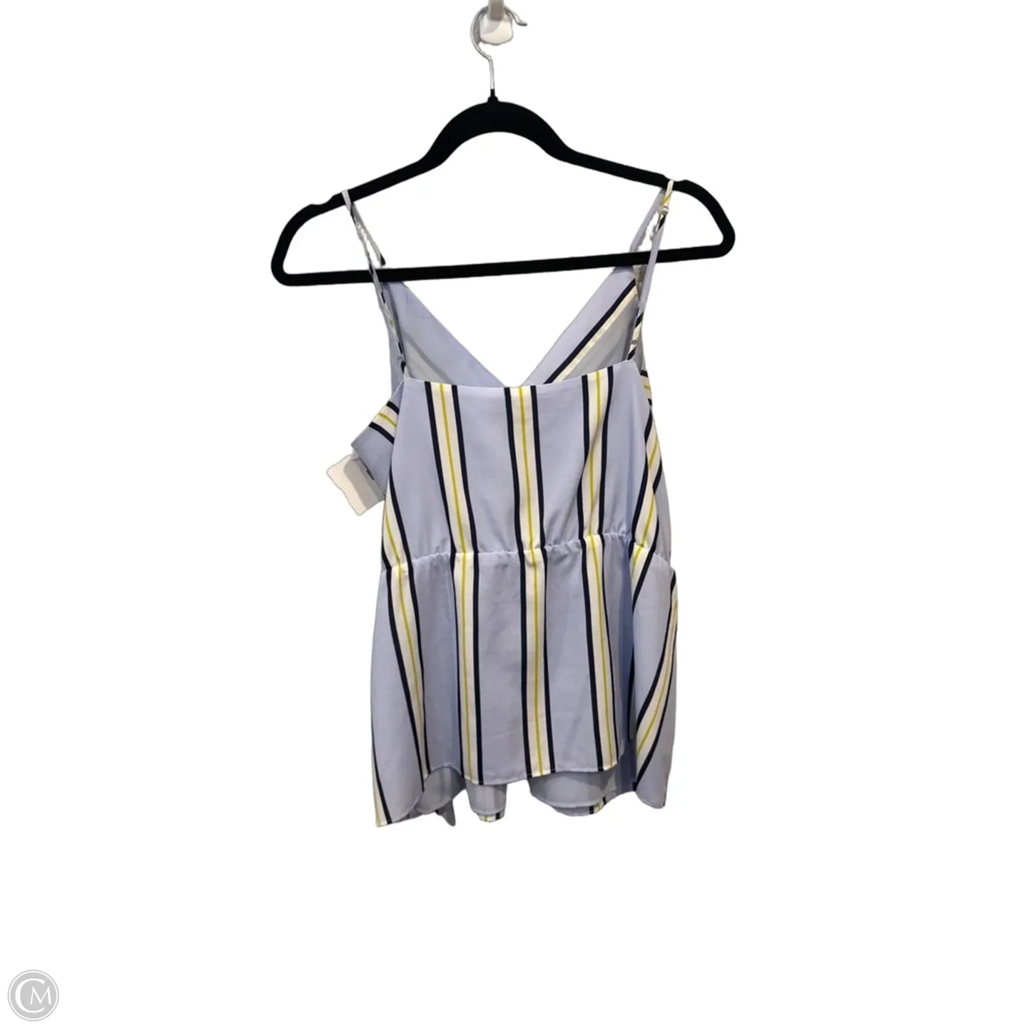 Top Sleeveless By Banana Republic In Striped Pattern, Size: S
