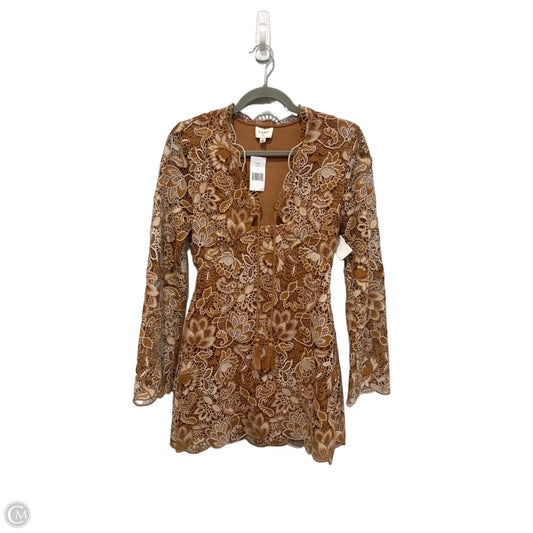 Dress Party Short By Clothes Mentor In Orange, Size: Xs