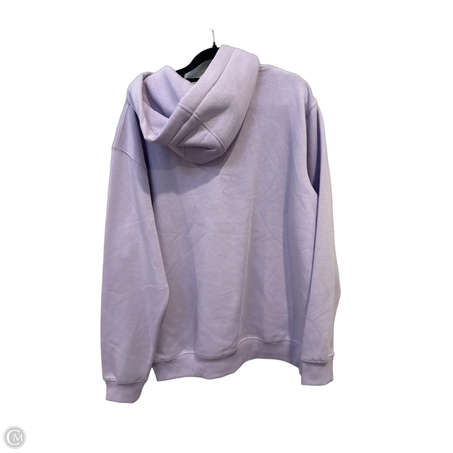 Sweatshirt Hoodie By Clothes Mentor In Purple, Size: L