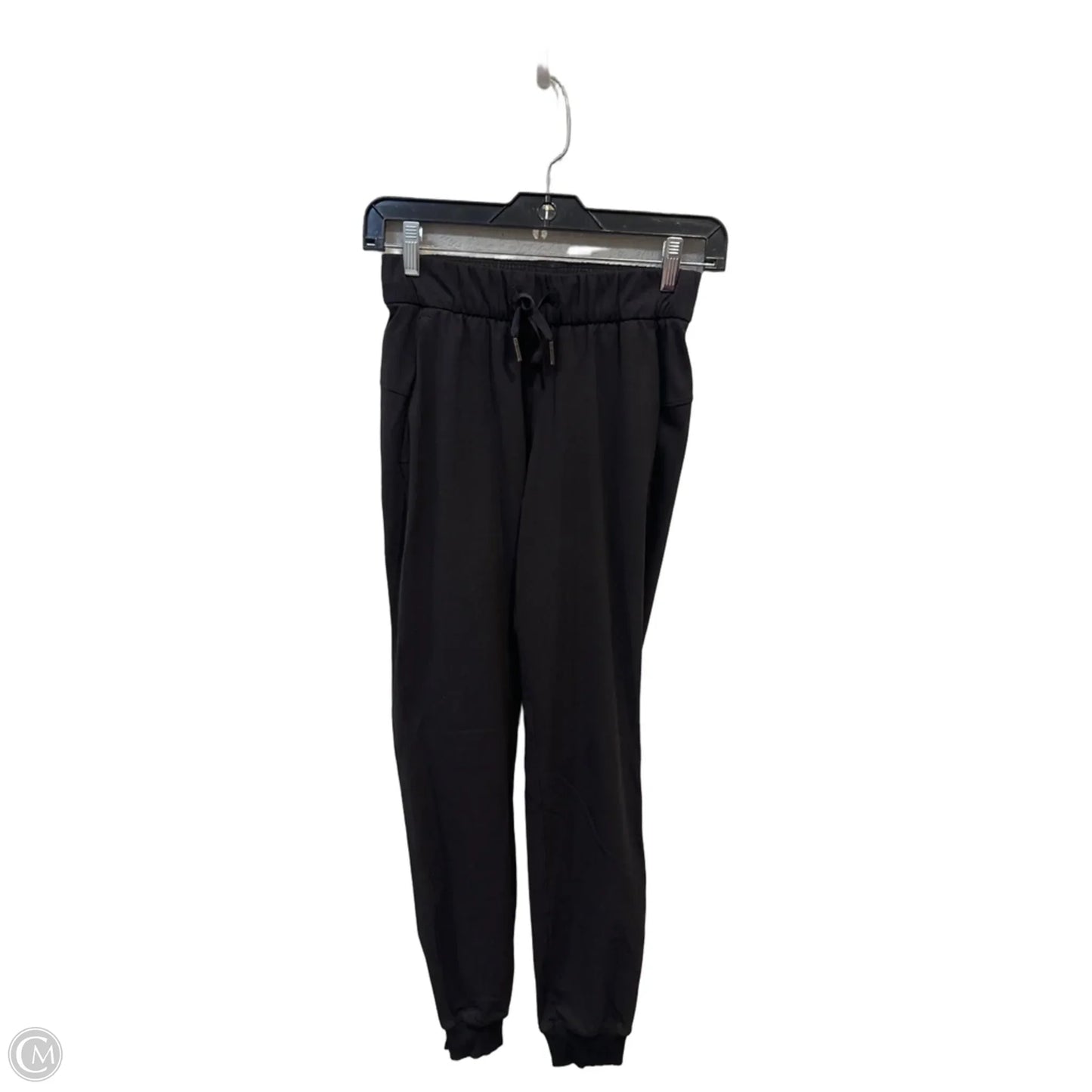 Athletic Pants By Lululemon In Black, Size: Xs