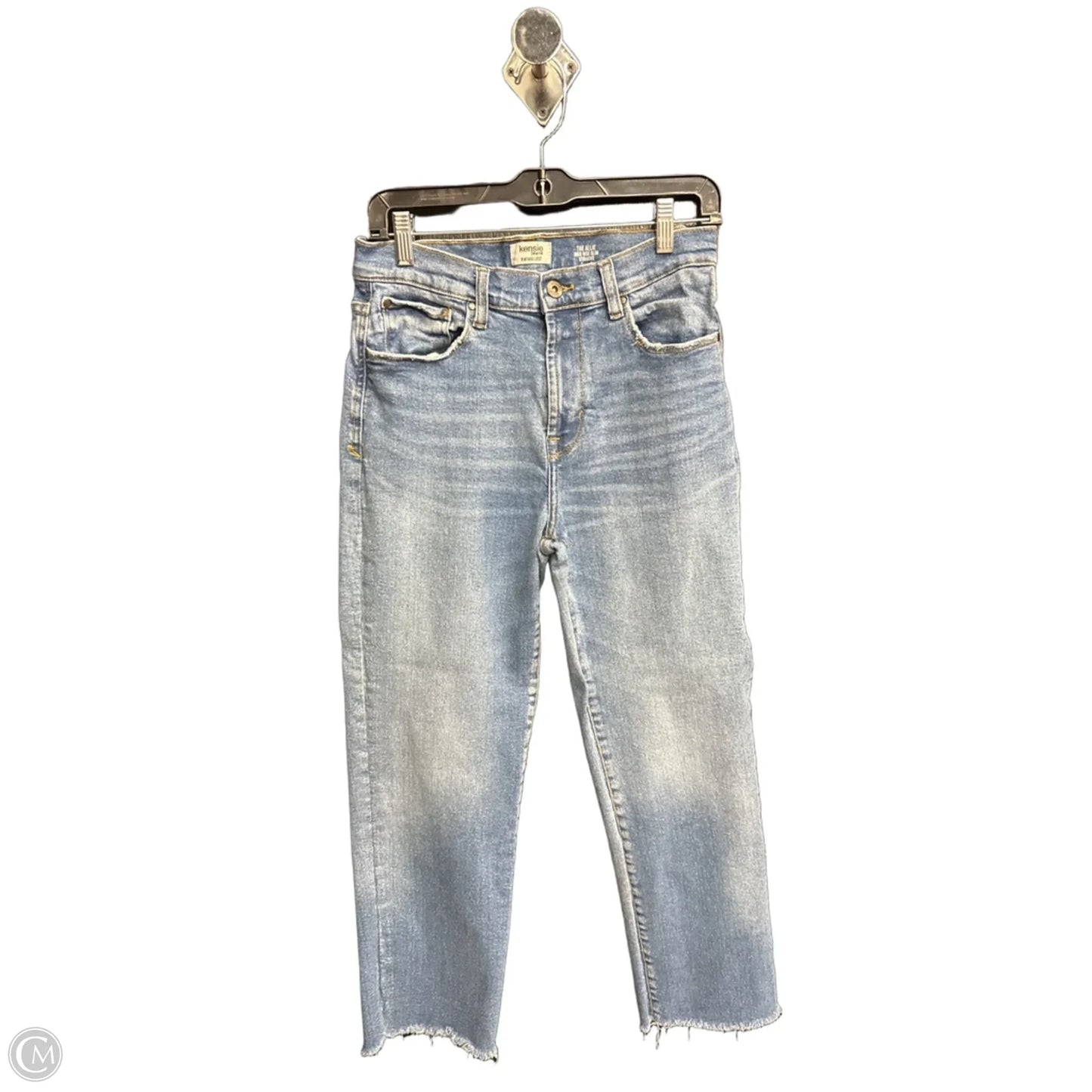 Jeans Straight By Kensie In Blue Denim, Size: 10